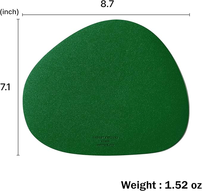 Mouse pad, Non-Slip Washable Waterproof Computer Mouse pad (Forest Green)