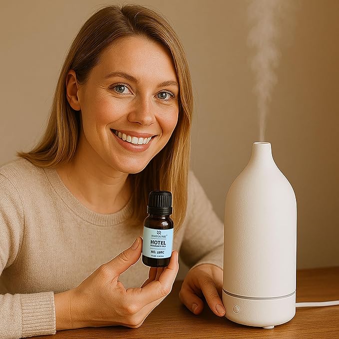 Hotel Series Premium Diffuser Oil – Ridz Carleton Scent – Luxury Hotel Inspired - for Ultrasonic and Waterless Diffusers, Humidifiers, Vaporizers - 0.34 fl oz