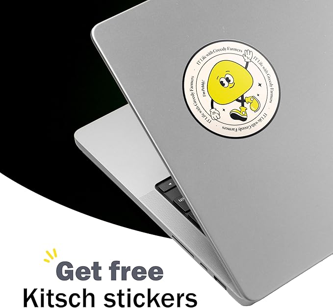 Mouse pad, Non-Slip Washable Waterproof Computer Mouse pad (Lemon Butter Cream)