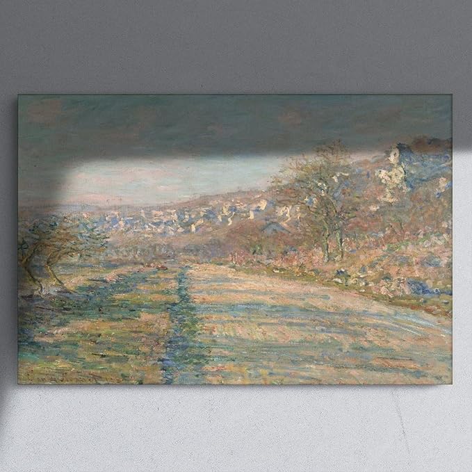 40+ Monet Famous Print Posters Road of La Roche-Guyon by Claude Monet Impressionism Poster Print for Room Aesthetics Canvas Wall Art Print Unframe 12×18inch(30×45cm)