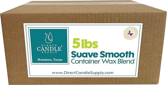 5lb Wax Slab Blend for Candle Making, Smooth Paraffin Candle Wax for Candle Making, Container Wax Blend, Candle Wax Bulk High Load Fragrance and Single Pour for Container Candles