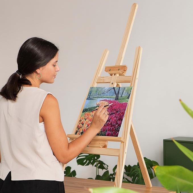 Elan Canvas Boards for Painting 11.8x11.8 Inch, 8-Pack 100% Cotton Acid-Free Blank Canvases for Painting 8oz, Triple Primed 11.8x11.8 Canvas Panels