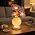 Flower Table Lamp, Rechargeable Cordless Touch Dimming Artificial Morning Glory Flower Desk Lamp, LED Flower Bedside Night Light Romantic Gifts for Girl Women Mom (Pink Morning Glory) - Image 7