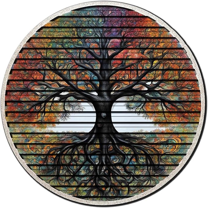 Tree Of Life, Carved Wood Wall Art, 3D Wall Decor, Home Decor, Housewarming Gift, Wall Hangings, Round Wall Art, Wooden Wall Decor,Home Art, Home Decor
