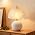 LONRISWAY Mushroom Table Lamp for Bedroom, Small Bedside Ceramic lamp for Living Room Nightstand, Cute Mini Modern Mid-Century Style Lamp, Unique Aesthetic Home Decor Lighting - Image 7