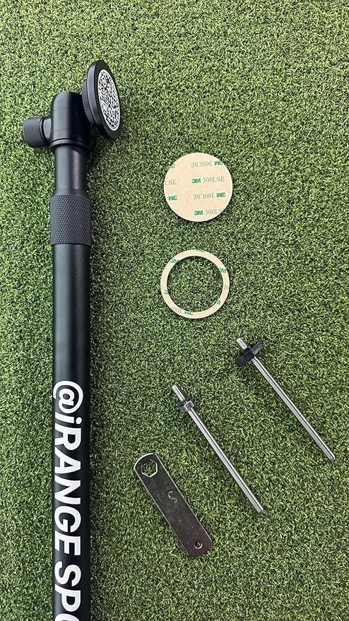 @iRangeSports Stick EXT w/MagSafe Compatible Puck - Golf Monopod, Strong Magnetic, Lightweight, Portable Phone & Tablet Stand - Film Steady Video for Golf, Vlogs, Sports, Home, Digital Creators