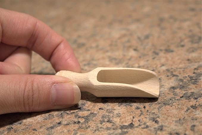 Traditional Wooden Spoons Sets (3, Set 3x2 3/8" (6cm)) SMALL