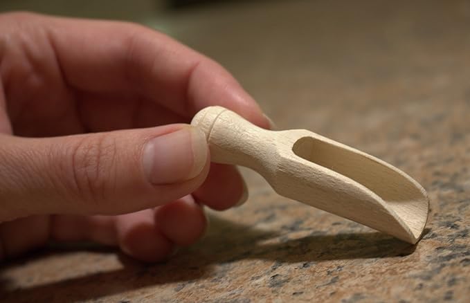 Traditional Wooden Spoons Sets (3, Set 3x2 3/8" (6cm)) SMALL