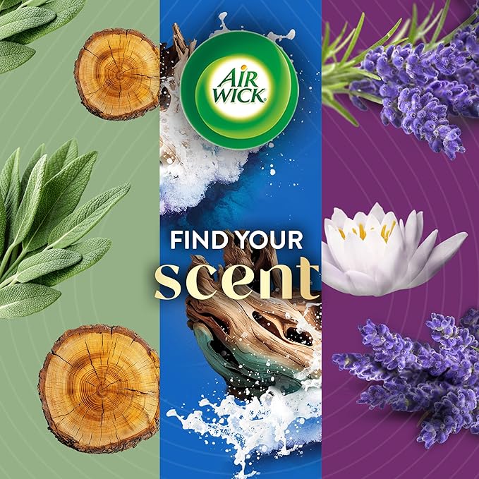 Air Wick Scented Oils Plug In Scented Oil Refill,Hawaiian Guava & Tropical Flower, 5 ct