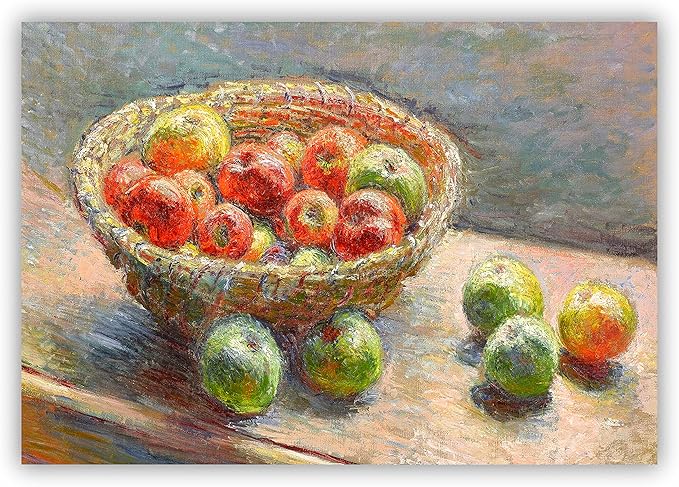 Claude Monet Prints - Museum Gallery Exhibition Poster, Art Works, Vintage Print for Home Office Wall Decor (Collection 1) - 24x36 Inches