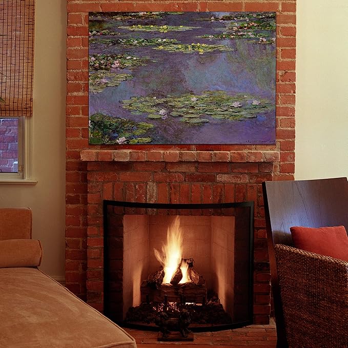 Water Lilies, 1905 01 By Claude Monet Canvas Prints Wrapped Gallery Wall Art | Stretched and Framed Ready to Hang 36X48