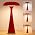 Cordless Mushroom Lamp,Red Small Table Lamp,Vintage Aesthetic Lamp - Image 7