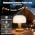 Mushroom Table Lamp - Waterproof Shower Lamps, Cordless Night Light with 3500mAh Rechargeable Battery, Stepless Dimming Desk Lamp with 3 Colors for Bedroom/Patio/Living Room - Image 7